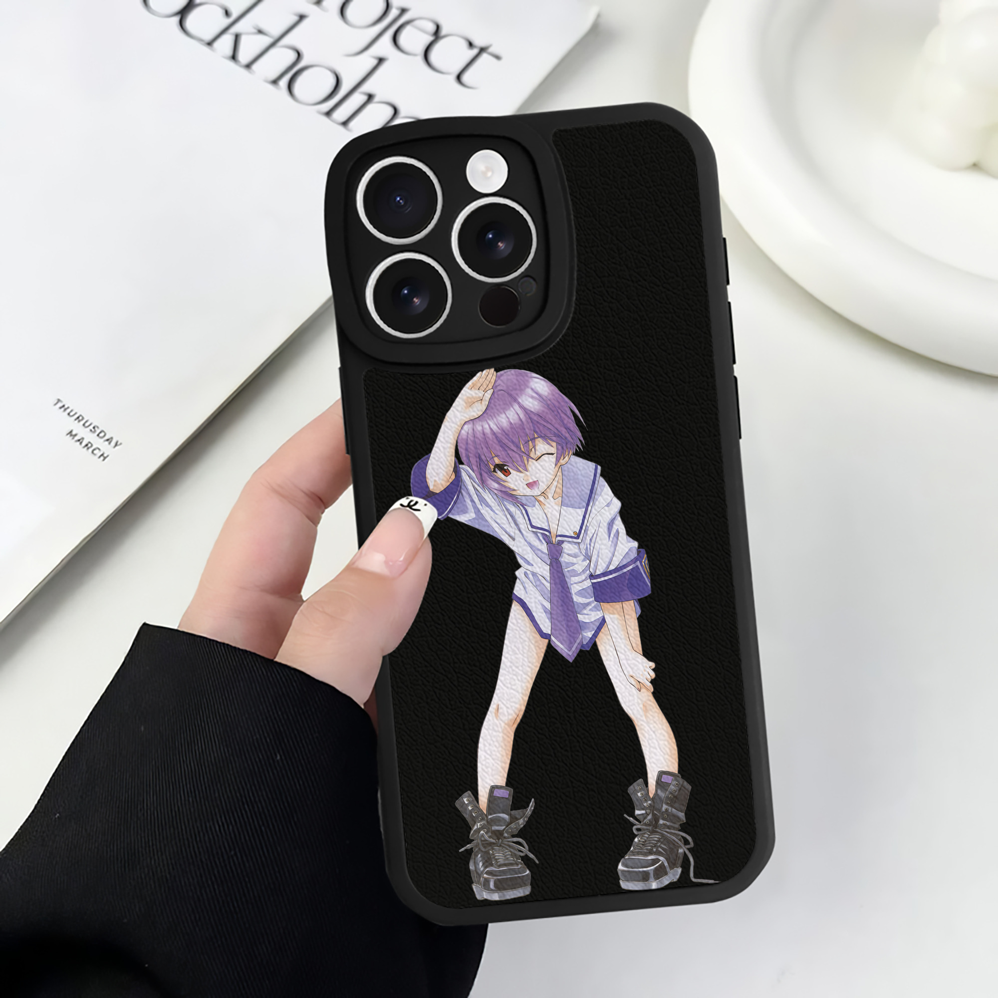 （画像用） EVA 新世紀エヴァンゲリオン 【iPhone 16シリーズ対応】シリコンスマホケース（レザー調） 材質：シリコン